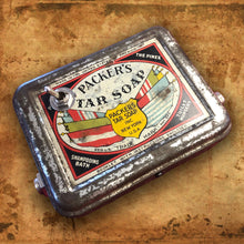 Load image into Gallery viewer, Player's Gear Fuzz--Packer's Tar Soap Tin