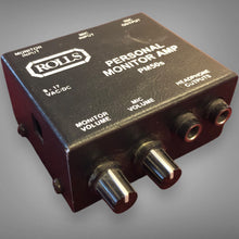 Load image into Gallery viewer, Rolls PM50s Personal Monitor Amp — Excellent, Mic + Monitor Mix