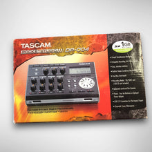 Load image into Gallery viewer, TASCAM DP-004 4-Track Pocketstudio Recorder with Box, Manual & SD Card