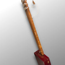Load image into Gallery viewer, Leather Rose 3-String Slide Guitar – Handmade Piezo CBG
