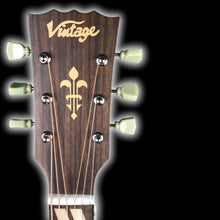 Load image into Gallery viewer, Vintage Historic Series A160VSB Orchestra Model Acoustic Guitar