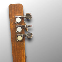 Load image into Gallery viewer, Leather Rose 3-String Slide Guitar – Handmade Piezo CBG