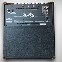 Load image into Gallery viewer, Fender Rumble 100 V3 Bass Combo 100-Watt 1x12 Black/Silver + Cover