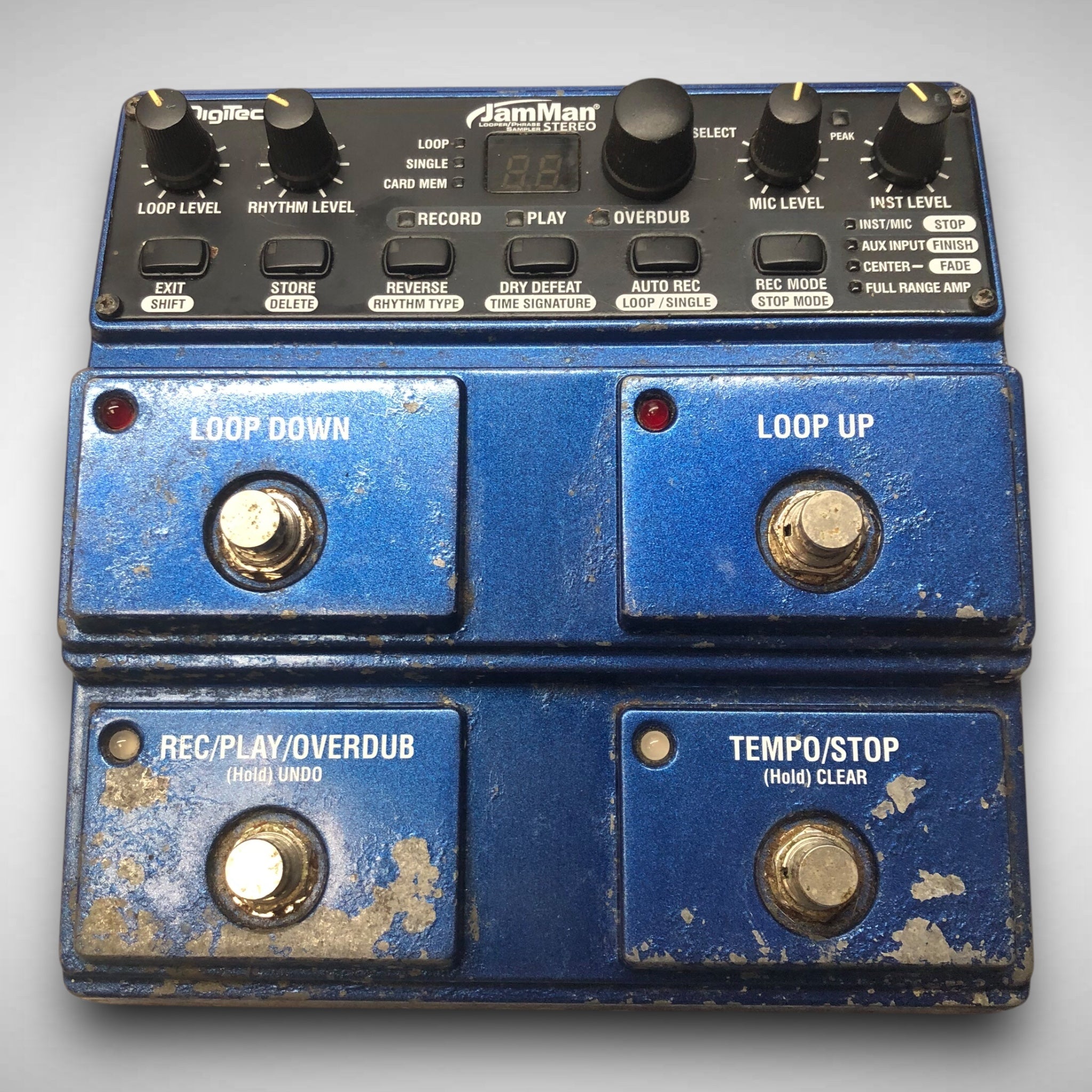 DigiTech JamMan Stereo Looper – XLR Input, Power Supply Included