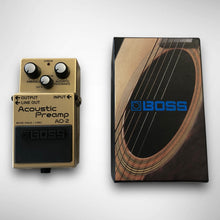 Load image into Gallery viewer, Boss AD-2 Acoustic Preamp Pedal with Box