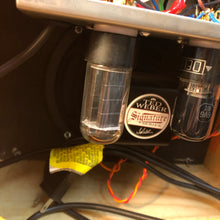Load image into Gallery viewer, Hand-wired Tweed Champ in Custom Cabinet