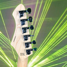 Load image into Gallery viewer, Aria Pro II Jet B-Tone Baritone electric guitar--black