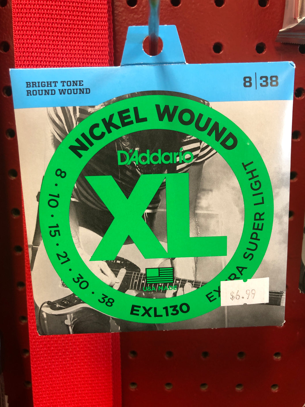 D'Addario EXL 130 Super Light Electric Guitar Strings