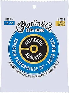 Martin MA150 medium 80/20 Bronze Acoustic Guitar Strings