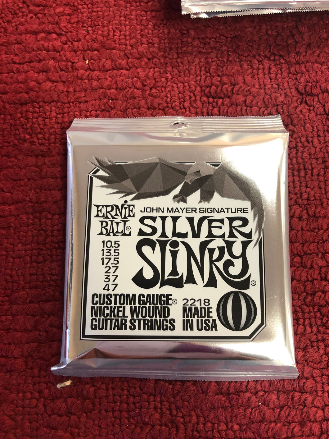 Ernie Ball Silver Slinky Electric Guitar Strings