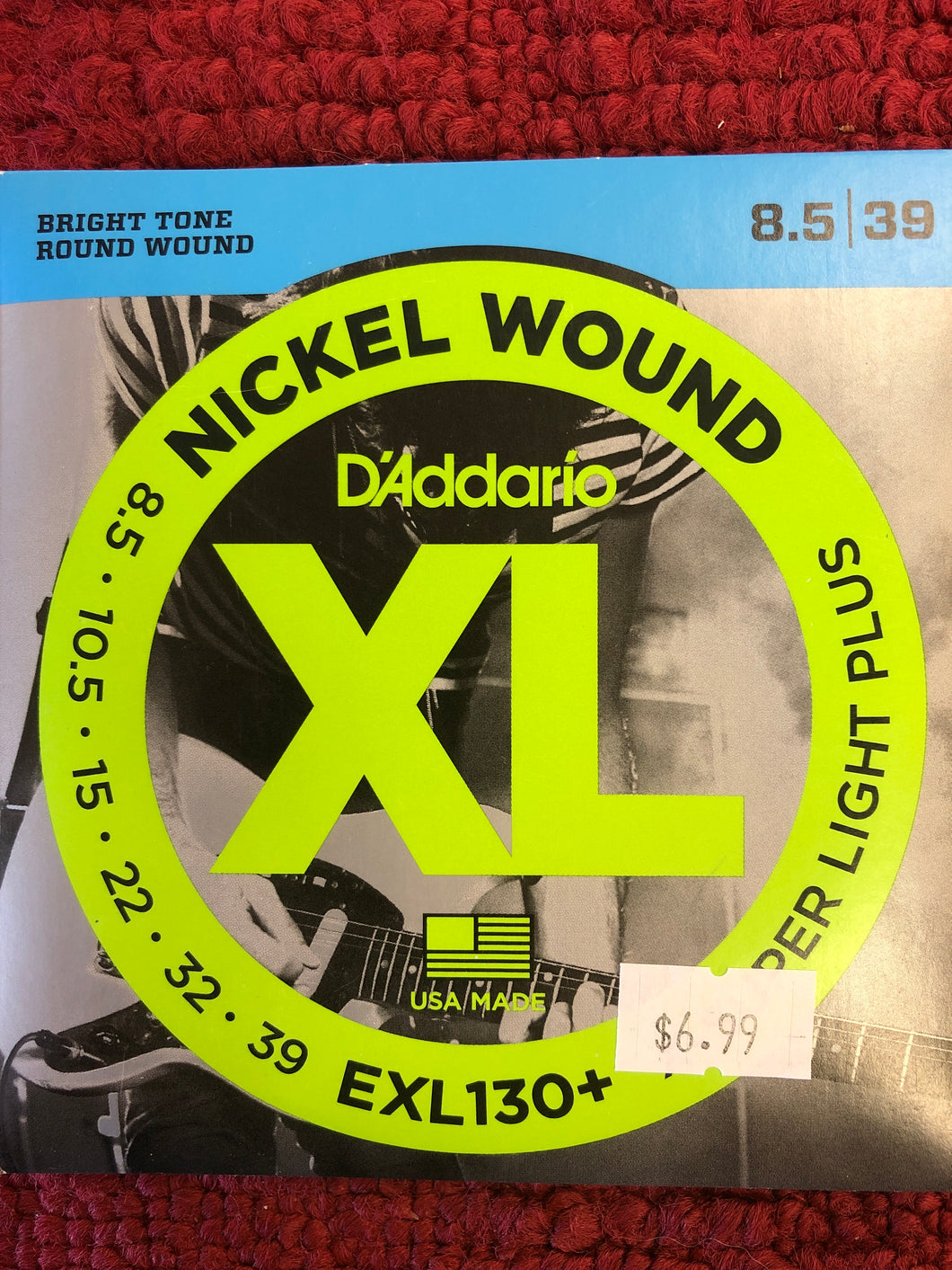 D'Addario EXL120 130+ Super Light Plus Electric Guitar Strings