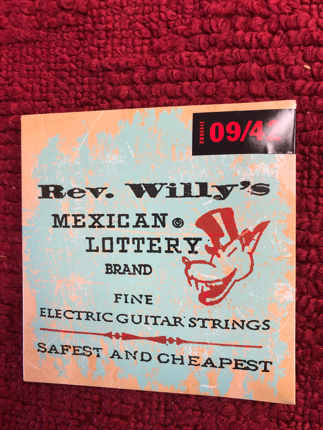 Rev. Willie’s Mexican Lottery Strings 09/42
