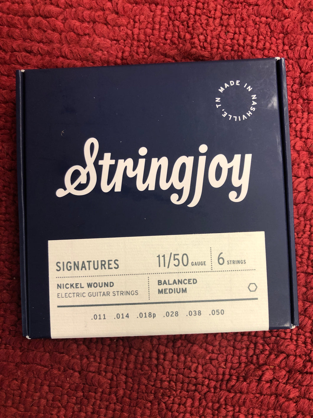 Stringjoy Signatures  Balanced Medium Electric Guitar strings