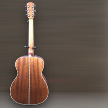 Load image into Gallery viewer, Fender Paramount PO-220E Orchestra Acoustic-Electric Guitar--Aged Cognac Burst
