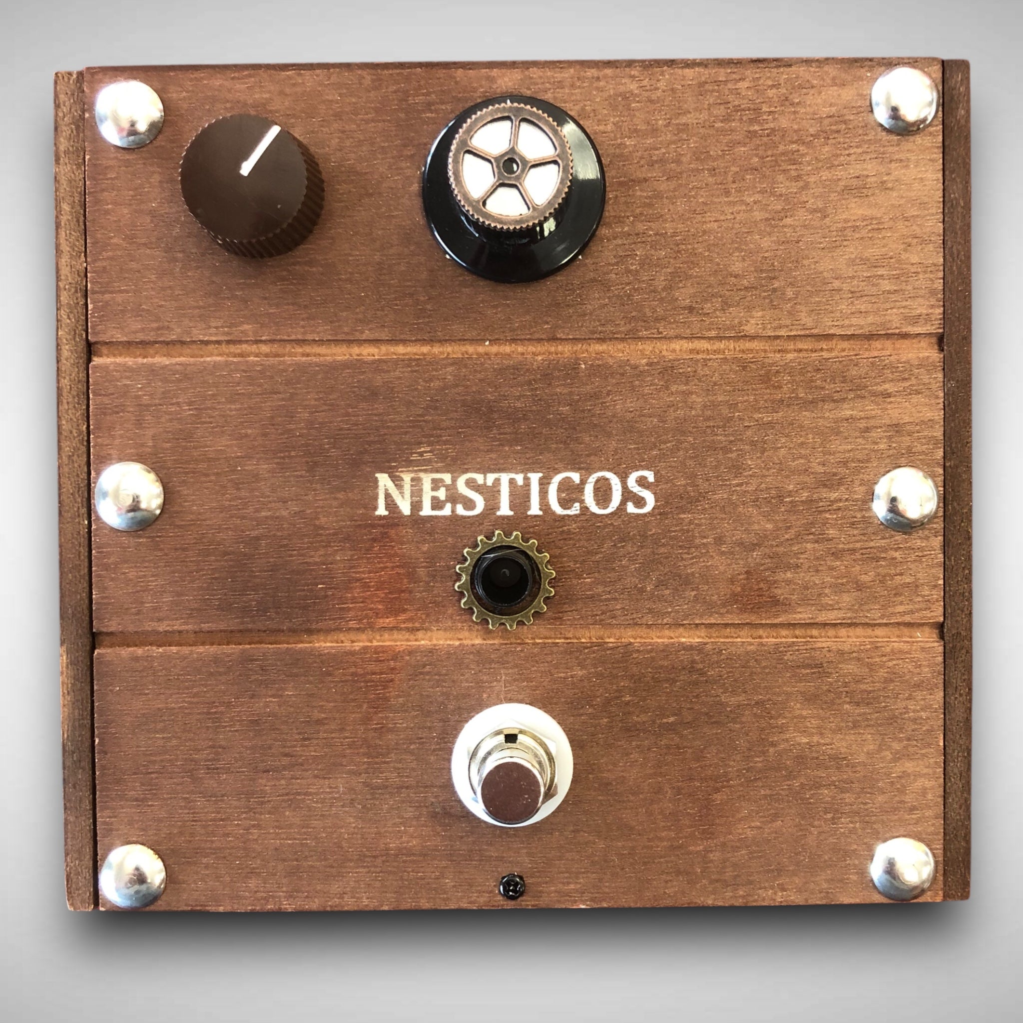 Player's Gear 3X Fuzz Pedal--built in Nesticos Cigar Box