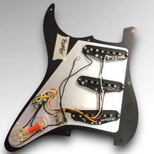 Load image into Gallery viewer, Pre-Wired Tex-Mex Strat Pickguard w/ CTS Pots &amp; CRL Switch
