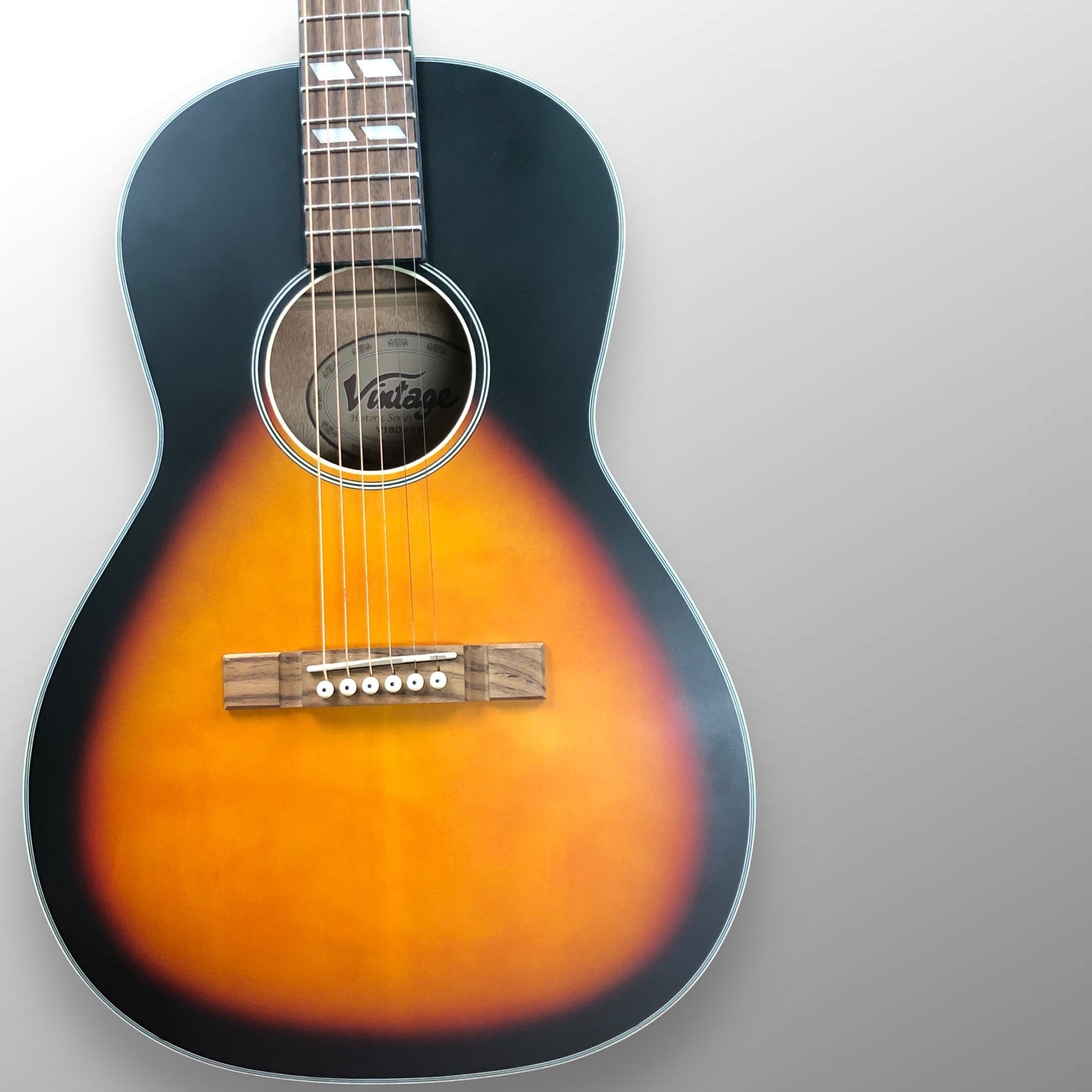 Vintage Historic Series V180 Parlor Acoustic Guitar – Player's Gear