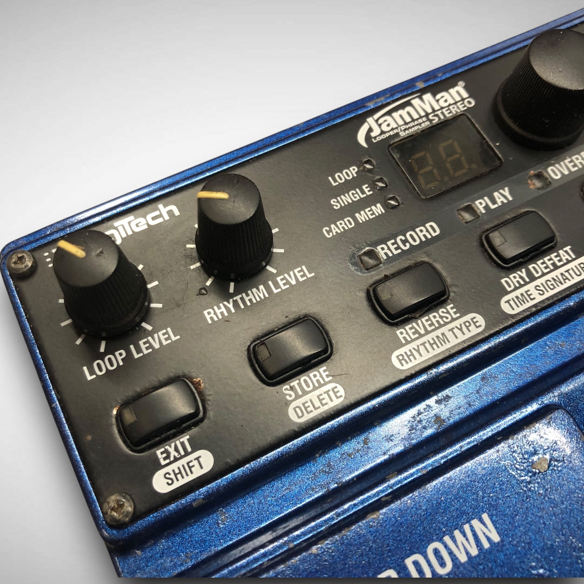 jamman loop pedal DigiTech JamMan Stereo Looper – XLR Input, Power Supply Included – Player's Gear