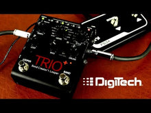 Load and play video in Gallery viewer, Digitech Trio + and FS3X Footswitch
