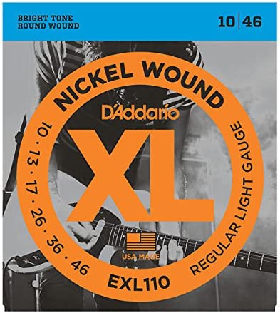 D'Addario EXL110 10-46 Electric Guitar Strings