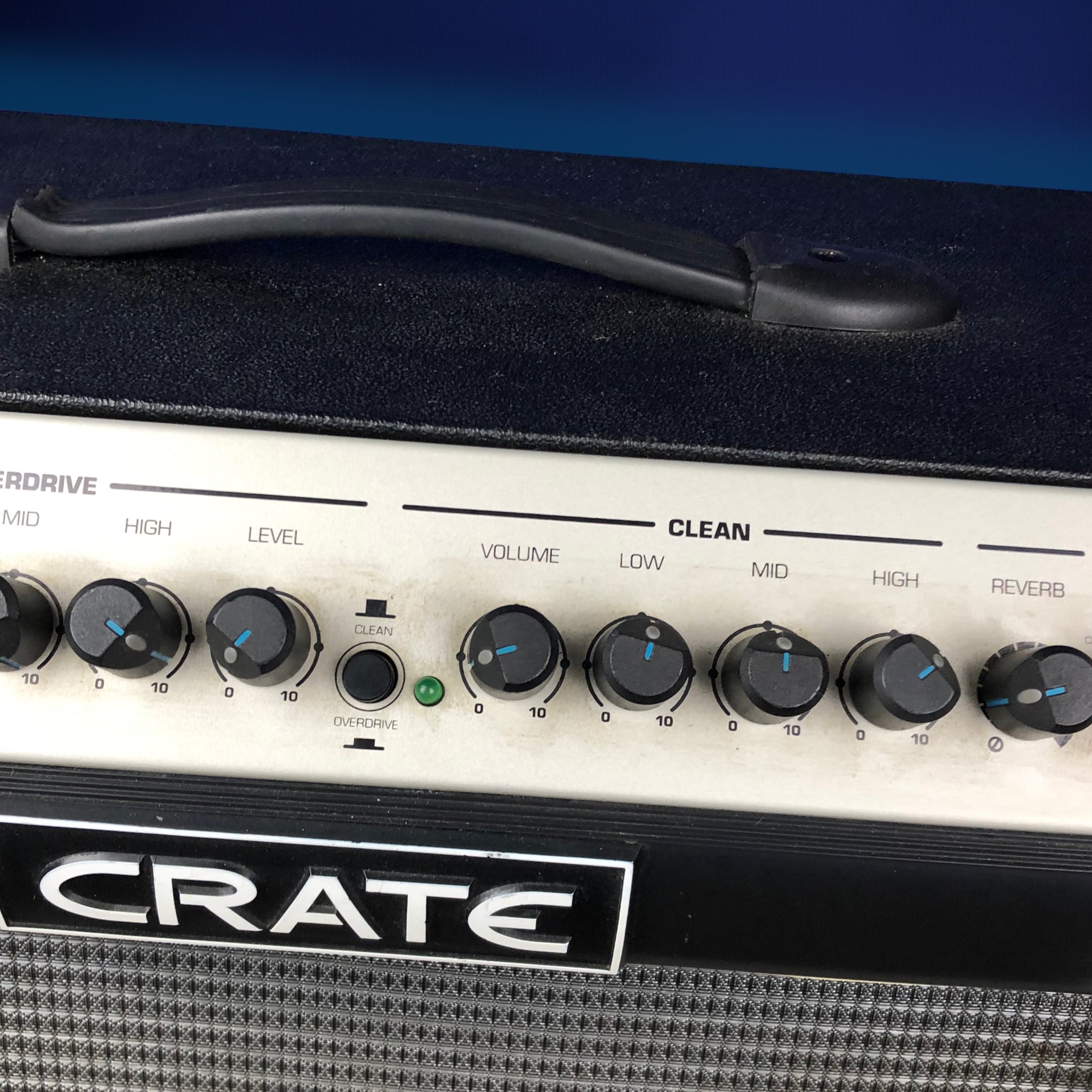 Crate Flex120 guitar amplifier with Weber Sig B Speakers