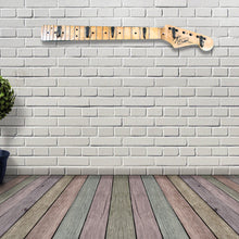 Load image into Gallery viewer, Guitar instrument cable rack (maple neck)
